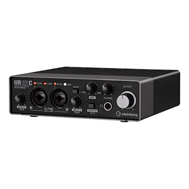 Interfaz De Audio Steinberg Ur22c 2x2 Usb 3 0 Con Cubase Ai