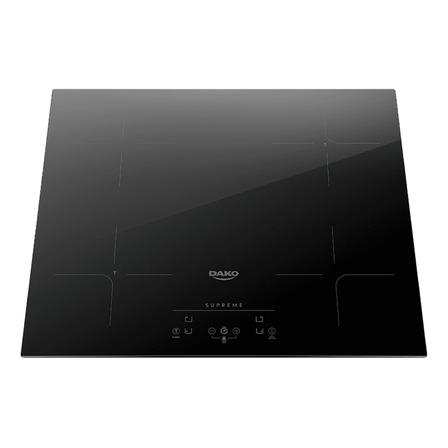 Fogão Cooktop De Indução Dako Supreme 4 Bocas Preto -220v Fogão Cooktop De Indução Dako Supreme 4 Bocas Preto -220v