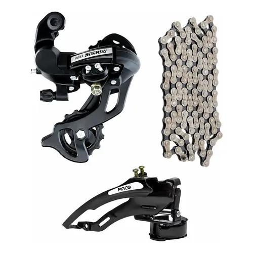 Câmbio Traseiro Shimano Zee Rd-m640 Ss Free Ride 10v Cor Preto