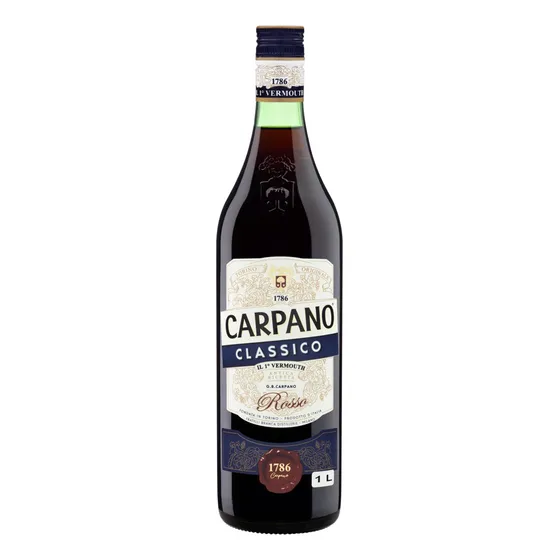 Vermut Rosso Carpano Clásico Botella 1l