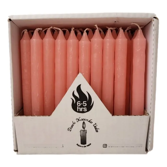 Velas Lisas Pack De 50 Velas