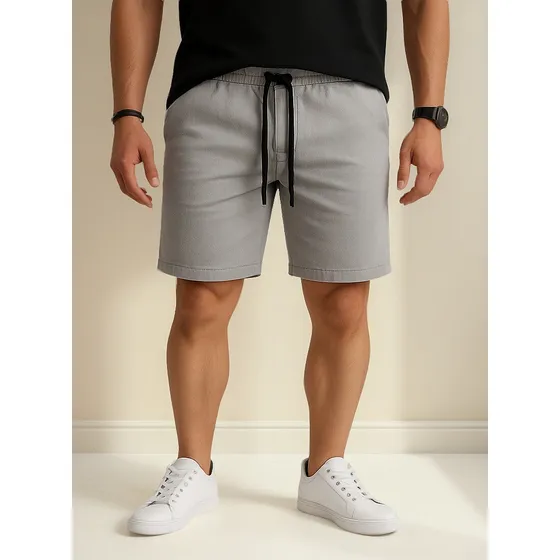 Bermuda Sarja Verão Estilosa E Confortavel Modelo Premium