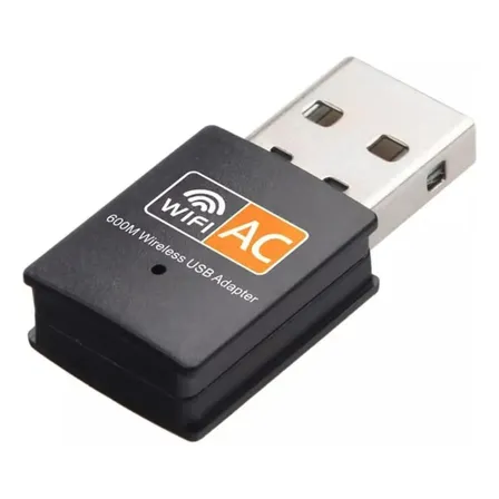 Adaptador Receptor Wireless Usb Wi-fi 5ghz Dual Band