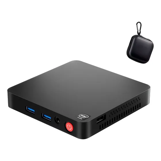 Mini Pc Beelink T5 64gb Emmc 4gb Celeron N4020 Preto + Bag