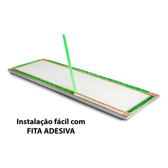 Cabeceira Cama Box Modulada Imperio Adesiva Estofada 140x60 cm Casal Kit 7 Placas