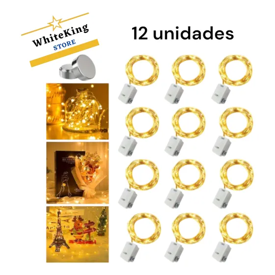 Luces Led Hada Navidad Decoración Arbolito Bombillos Cinta