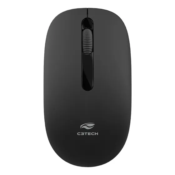 Mouse Sem Fio C3tech M-w15bk Wireless 1200dpi Wifi Nano