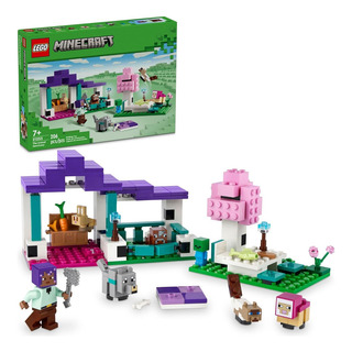 Lego Minecraft El Santuario De Animales Con Efe 21253 Lego Minecraft El Santuario De Animales Con Efe 21253