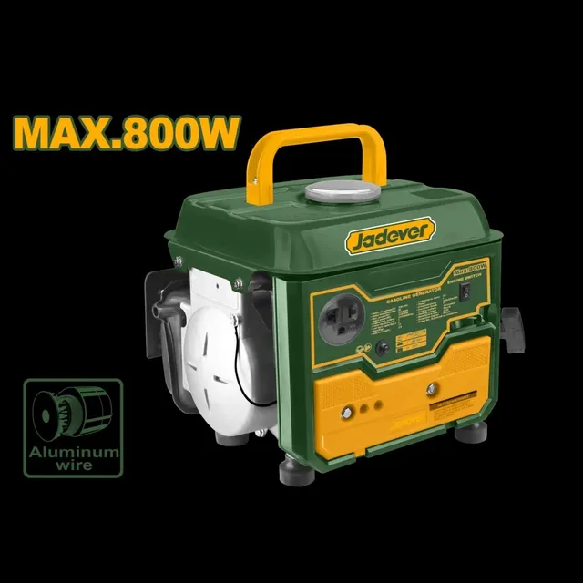 Generador De Gasolina 0.8 Kw Jadever De 800w 110-120v