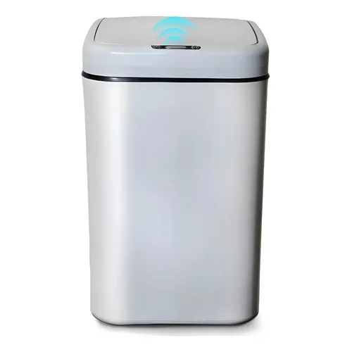 新品 NAVY The Garbage & SSZ the 5:52 cap Slim Narrow Garbage Can Trash Can With Lids Kitchen 15l Blue