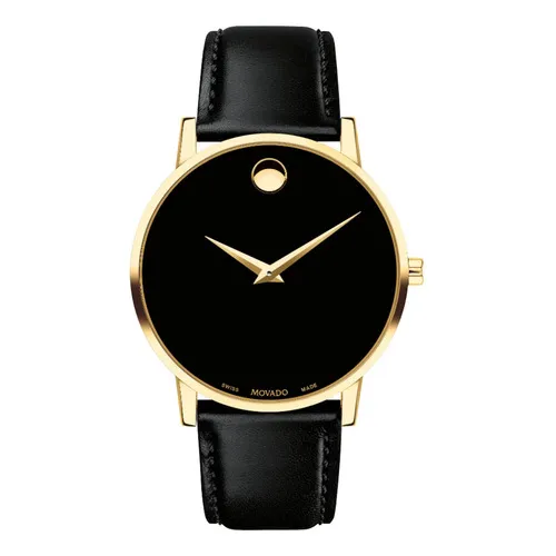 Reloj Movado Hombre Cuero 0607271 Museum