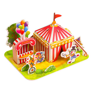 Conjunto De Puzzles 3d Para Crianças - Quinta *5 Conjuntos Conjunto De Puzzles 3d Para Crianças - Quinta *5 Conjuntos
