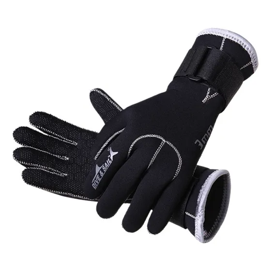 1 Juego Guantes Buceo, Guantes De Rescate Antiarañazos