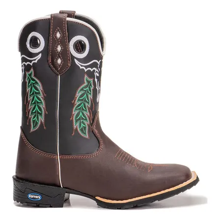 Bota Texana Carrero Em Couro Masculina Country