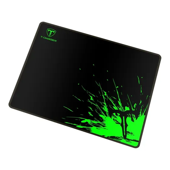 Mousepadgamer T-dagger Lava 29 X 24cm Grosor 3mm Negro/v /vc