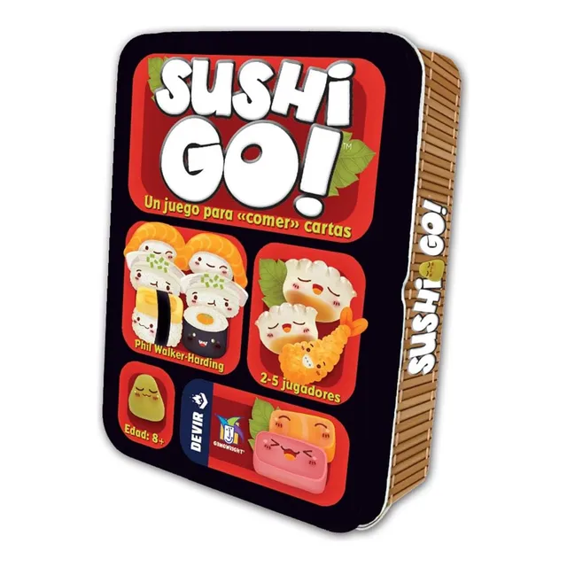 Juego De Mesa Sushi Go Cartas Para Niños Familiar