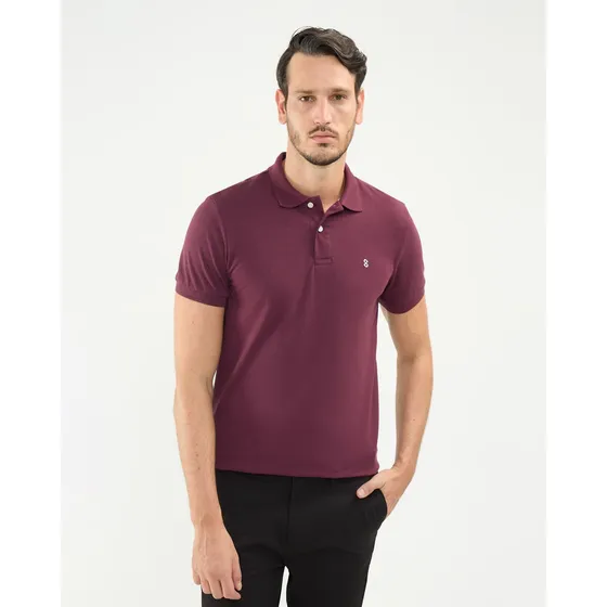 Polo Para Hombre  Patprimo Color Vino #44112696