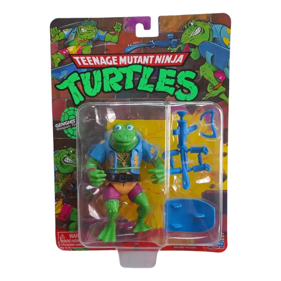 Figura Tortugas Ninjas Genghis Rana (genghis Frog) Nuevo