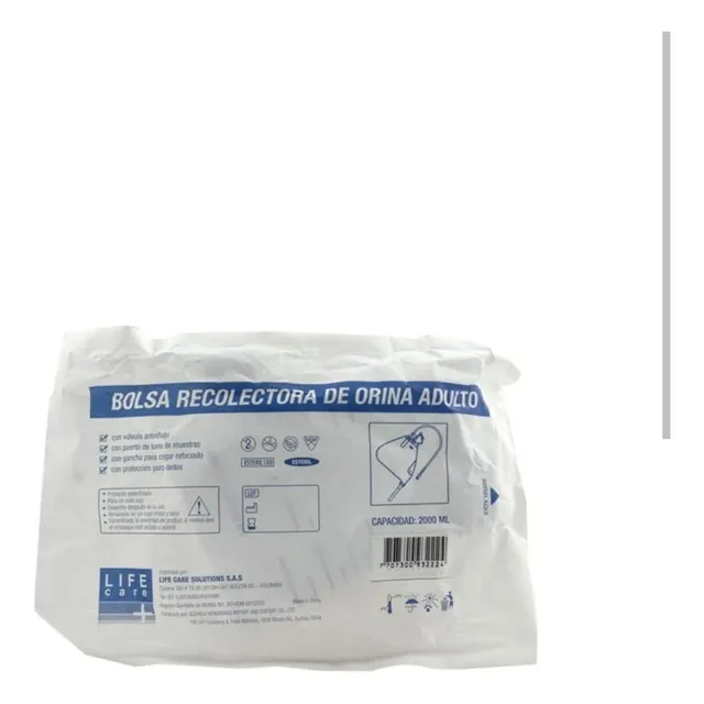 Cystoflo Bolsa Recolectora De Orina 2000 Ml