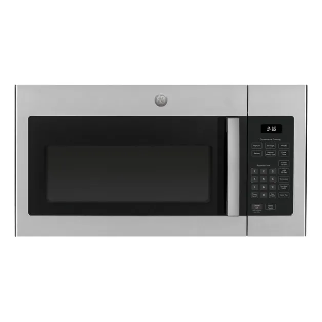 Microondas GE Appliances JVM3160 acero inoxidable y negro 1.6 ft³ 127V