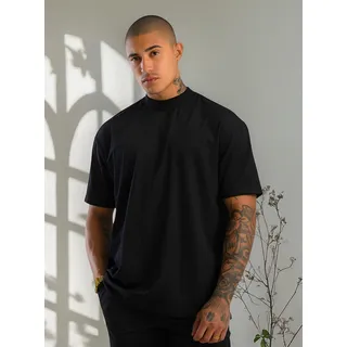 Camiseta Masculina Oversized Gola Alta Basica Streetwear Camiseta Masculina Oversized Gola Alta Basica Streetwear