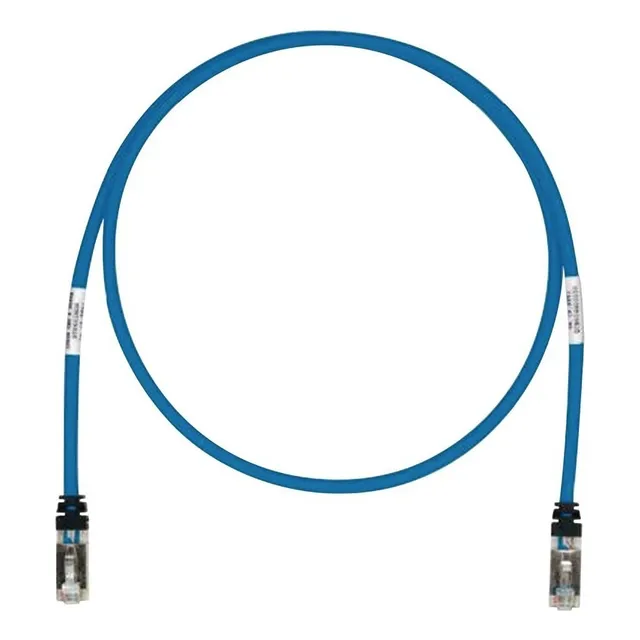 Patch Cord Cat6a Blindado S/ftp Cm/ls0h 10ft / 3m Color Azul