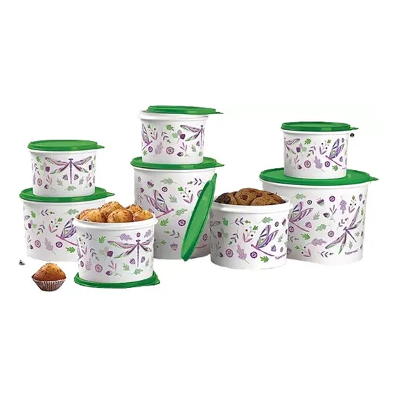 Tupperware Bea Tupper Caixas De Mantimentos 8 Peças