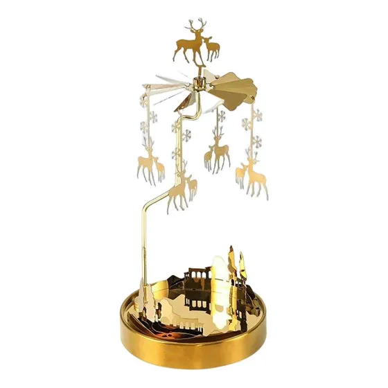 Candelero Giratorio Para Mesa De Comedor, Adorno Para Sala