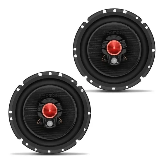 Bomber Bbr Triaxial 6 Polegadas 100w Rms Cor Preto