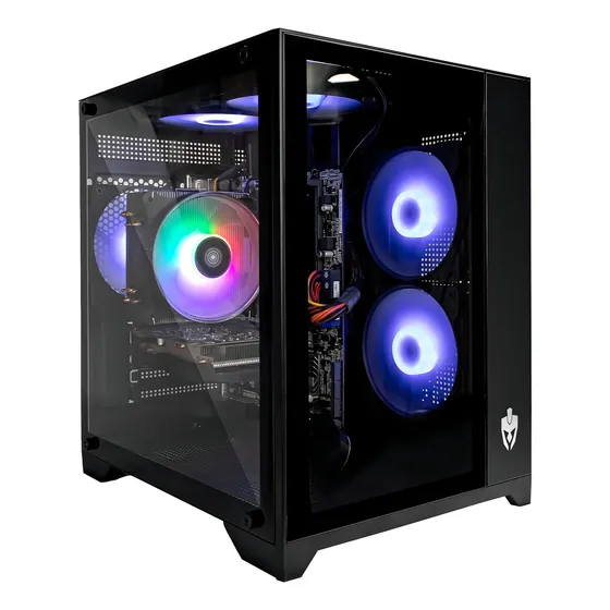 Gabinete Gamer Evolut Acqua Eg-818 5x Fan Rgb Incluso