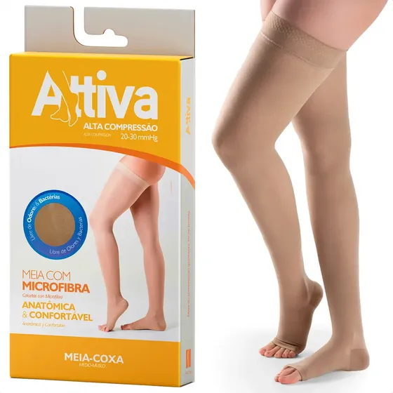 Meia De Compressao 7 8 | Mercado Livre