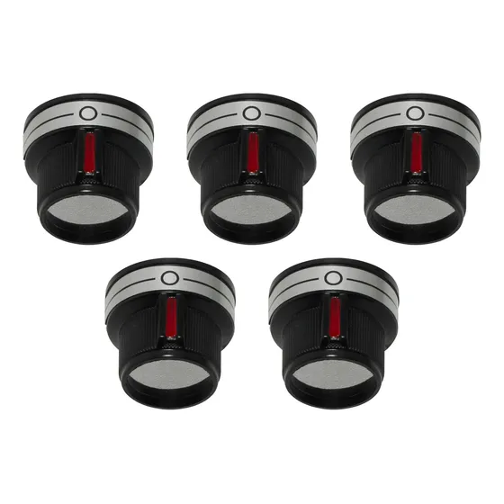 Juego De 5 Perillas Para Longvie 600 Dtx Bronze Line