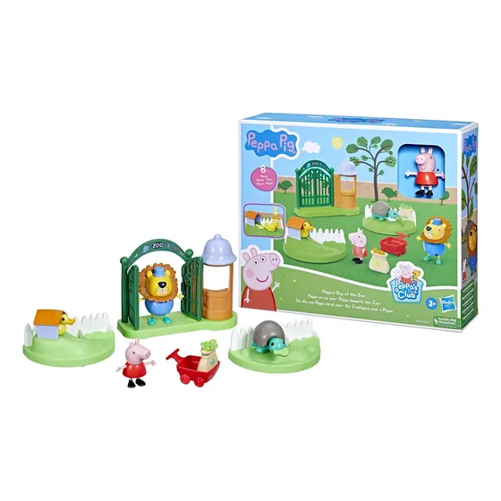 Zoologico De Peppa Pig Hasbro Con 8pz Incluidas