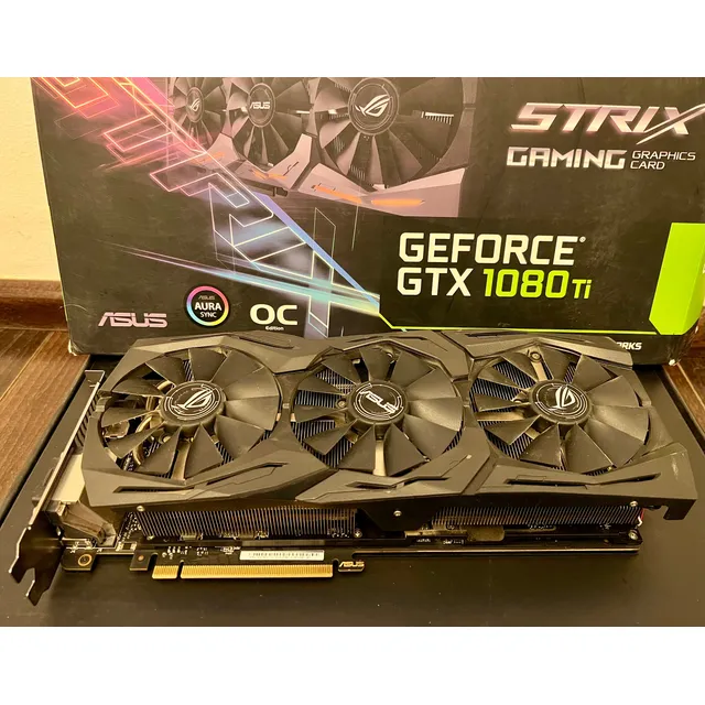 Asus Rog Strix Gaming Geforce Gtx 1080 Ti 11gb Oc