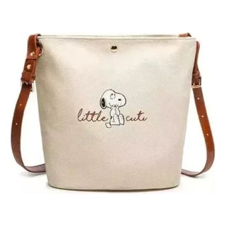 Bolsa Adorable Snoopy De Moda De Lona Bolsos Para Mujer Bolsa Adorable Snoopy De Moda De Lona Bolsos Para Mujer
