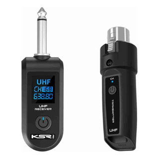 Transmissor Conversor Microfone Sem Fio Audio Mesa Ksr T8a Transmissor Conversor Microfone Sem Fio Audio Mesa Ksr T8a