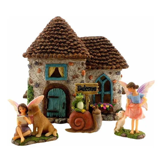 Pretmanns Fairy Garden Accessorie Kit Casa Hada Miniatura 6