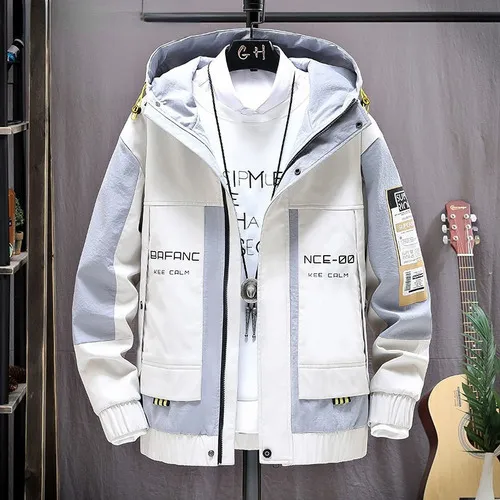 Chaqueta Con Capucha Para Hombre Streetwear 2025