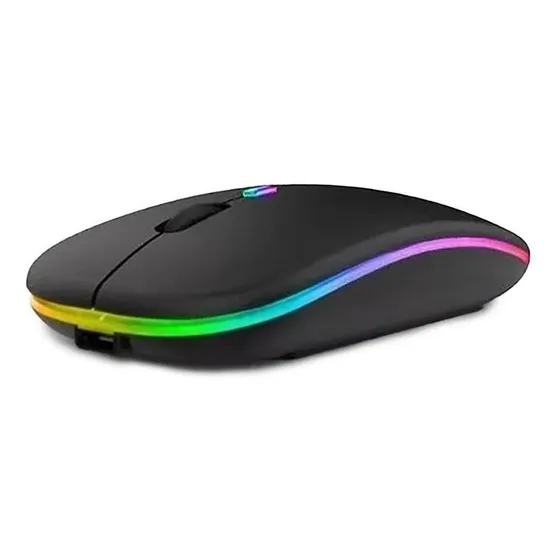Mouse Sem Fio Bluetooth Recarregável Notebook Macbook Wireles Ergonômico