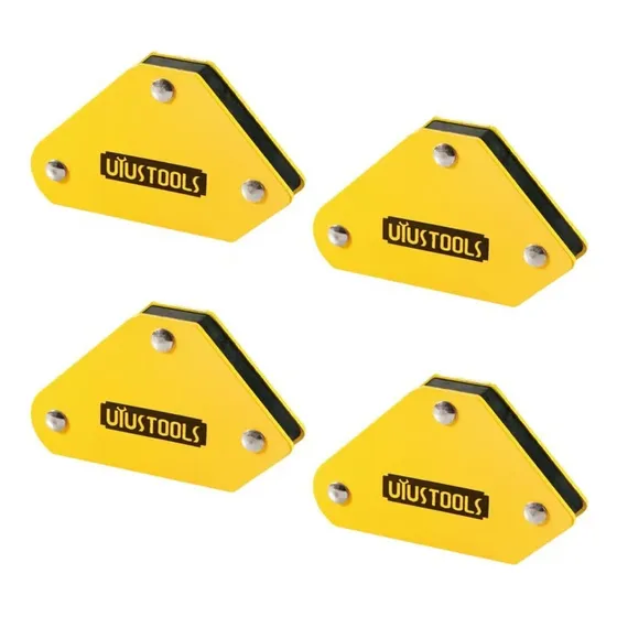Set De 4 Escuadras Magnéticas 2 Pulgadas 4kg - 9lb Uyustools
