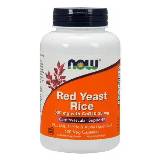 Suplemento Now Foods De Arroz De Levadura Roja Con Coenzima