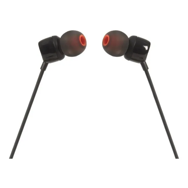 Audifonos Jbl T110 - Black W/mic In-ear