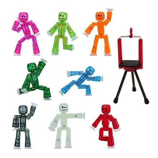 Zing Stikbots, Conjunto De 8 Clara Stikbot Figuras De Z9m4 K