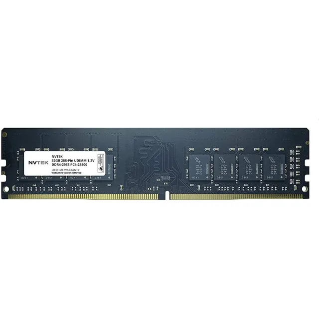Memoria Ram 32gb 1x32gb Ddr4 2933 Mhz Udimm Nvtek