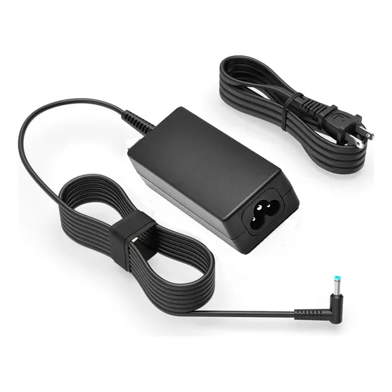 Cargador Para Hp 19.5v 2.31a 45w Punta Azul  4.5x3.0