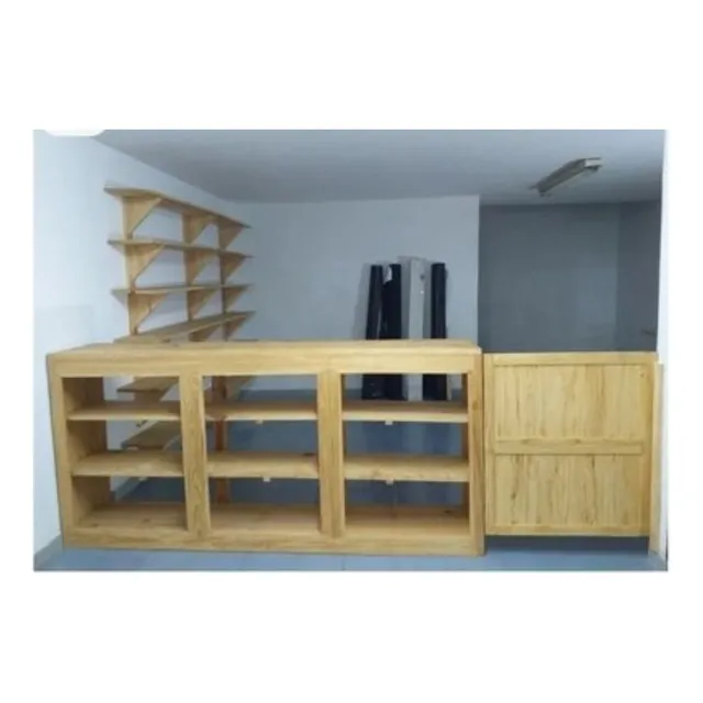 Mostrador De Madera De Pino - Mueble Funcional