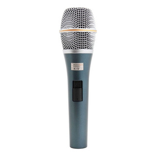 Microfone Kadosh K-98 DinĂąmico CardiĂłide Cor Azul/prateado Microfone Kadosh K-98 DinĂąmico CardiĂłide Cor Azul/prateado