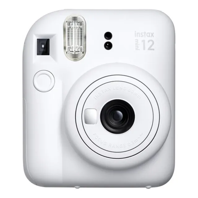 Cámara Fujifilm Instax Mini 12 Clay White