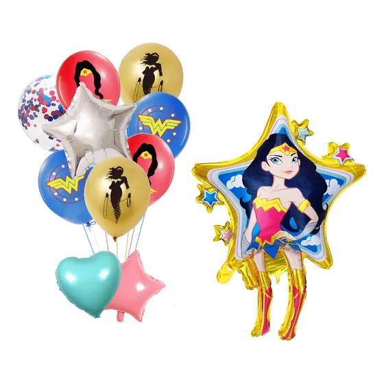 Globo Personaje Wonder Woman - Mujer Maravilla