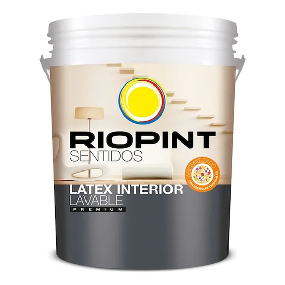 Latex Riopint Sentidos Lavable Satinado X 20 Lt - New Life